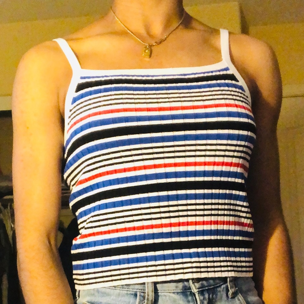 Striped tank top